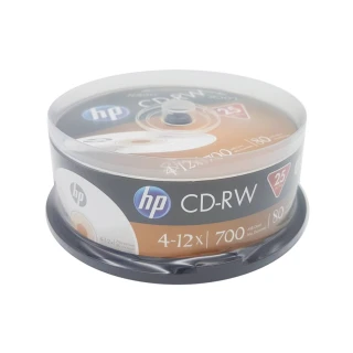 【HP 惠普】HP LOGO CD-RW 12X 700MB 空白光碟片(300片)