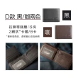 【Crocodile】鱷魚皮件 短夾 男夾 皮夾推薦 0103-33/91系列-黑咖藍三色(專櫃品牌