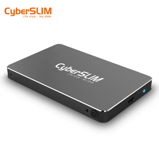 【CyberSLIM】S25U31 2.5吋外接盒 USB3.1  + 1TB 固態硬碟(SSD)