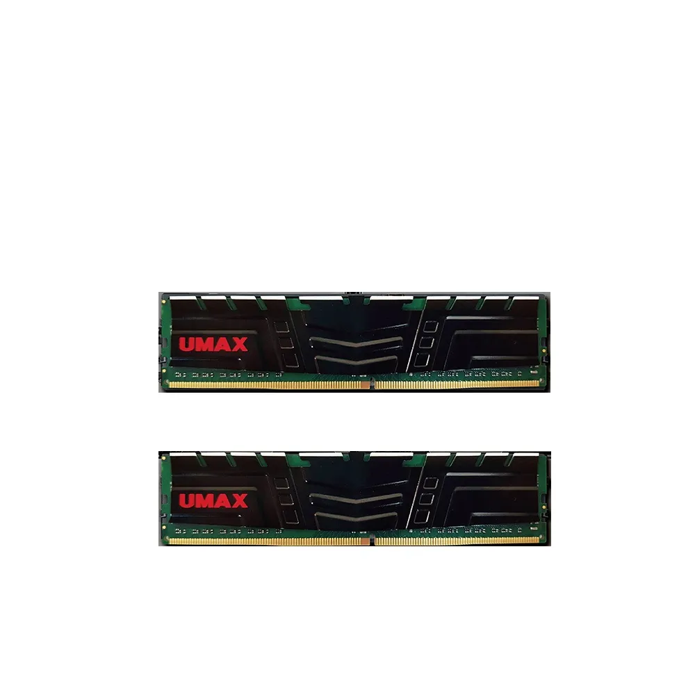 【UMAX】DDR4 2666 8GB 512x8 含散熱片-雙通道 桌上型記憶體(4Gx2)