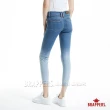 【BRAPPERS】女款 Boy Friend Jeans系列-漸層八分反摺褲(淺藍)