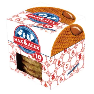 即期品【Stroopwafel 史翠普】荷蘭焦糖煎餅400g(賞味期:2025/03/18)