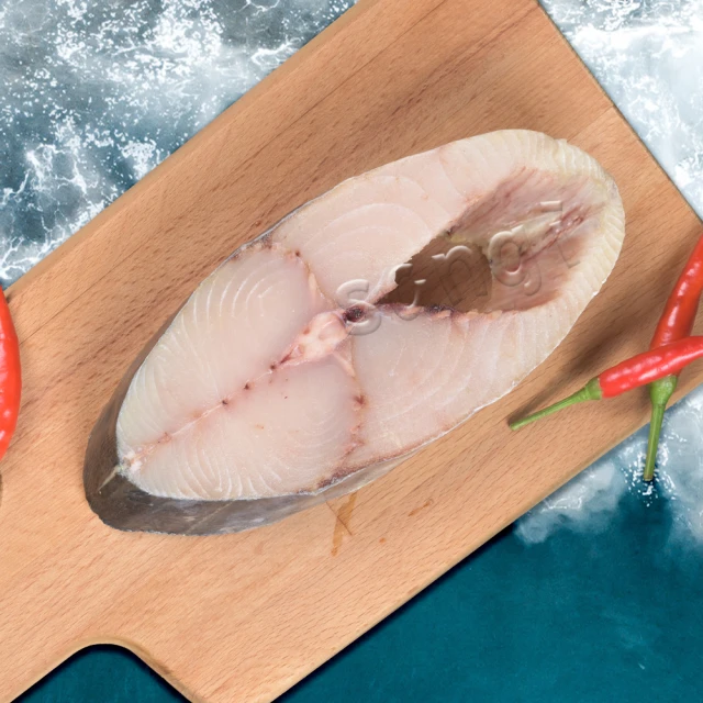【賣魚的家】海味十足厚切土魠魚片6片組(220G±5%/片)