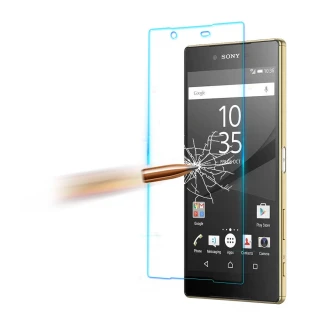 【YANG YI 揚邑】Sony Xperia Z5 Premium 9H鋼化玻璃保護貼膜(防爆防刮防眩弧邊)