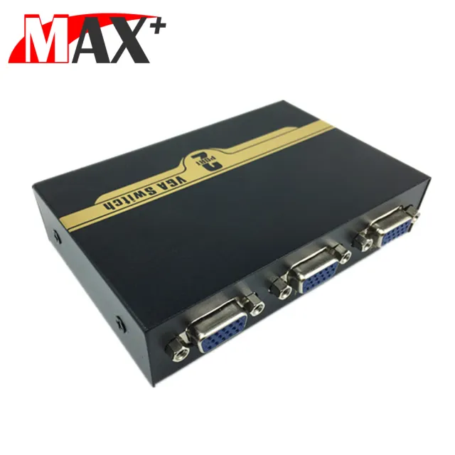 VGA 二進一出螢幕切換器(黑)