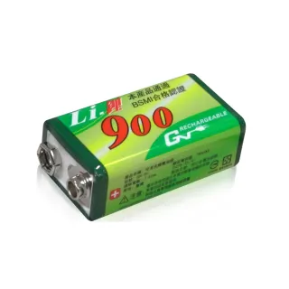 【GN奇恩】9V鋰充電池-1入