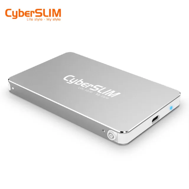 【CyberSLIM】S25U31 2.5吋外接盒 USB3.1  + 480G 固態硬碟(SSD)