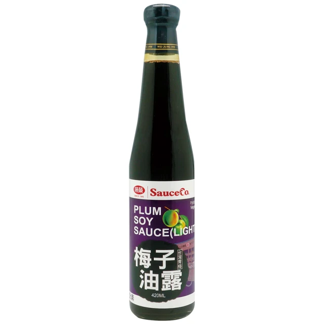 味榮 醬彩間 梅子油露420ml