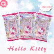 【SANRIO 三麗鷗】Hello Kitty 凱蒂貓手口柔濕巾/濕紙巾隨手包 10 抽X30包 適用於手、口、臉