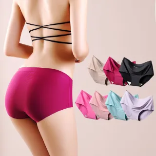 JML Belvia貝薇雅】8件組-無痕3D提臀內褲(隨機色) - momo購物網- 好評