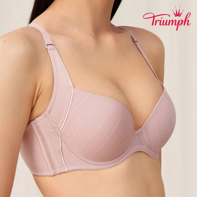 【Triumph 黛安芬】風格自在系列 涼感軟鋼圈內衣(嫩膚粉)