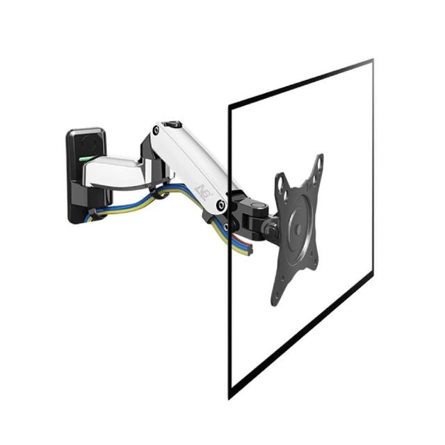 NB F150 NORTH BAYOU NB F150 為27型顯示器專用金屬支架,採用高強度金屬材質,確保穩定支撐與耐用性。適合辦公與家用,提供1年保固(非人為損壞),輕鬆調整角度,提升工作效率與舒適度。
