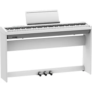 【ROLAND 樂蘭】最新款Roland FP-30X 88鍵數位鋼琴-白色全配組/原廠琴架/原廠好禮(FP-30X)