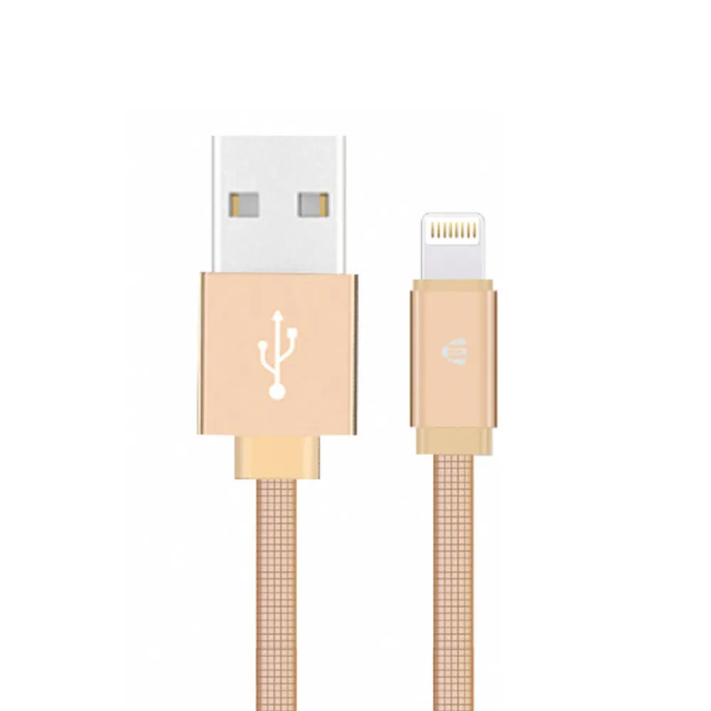 【JELLICO】USB to Lightning 1M 溢彩系列充電傳輸線(JEC-YC15-GDL)