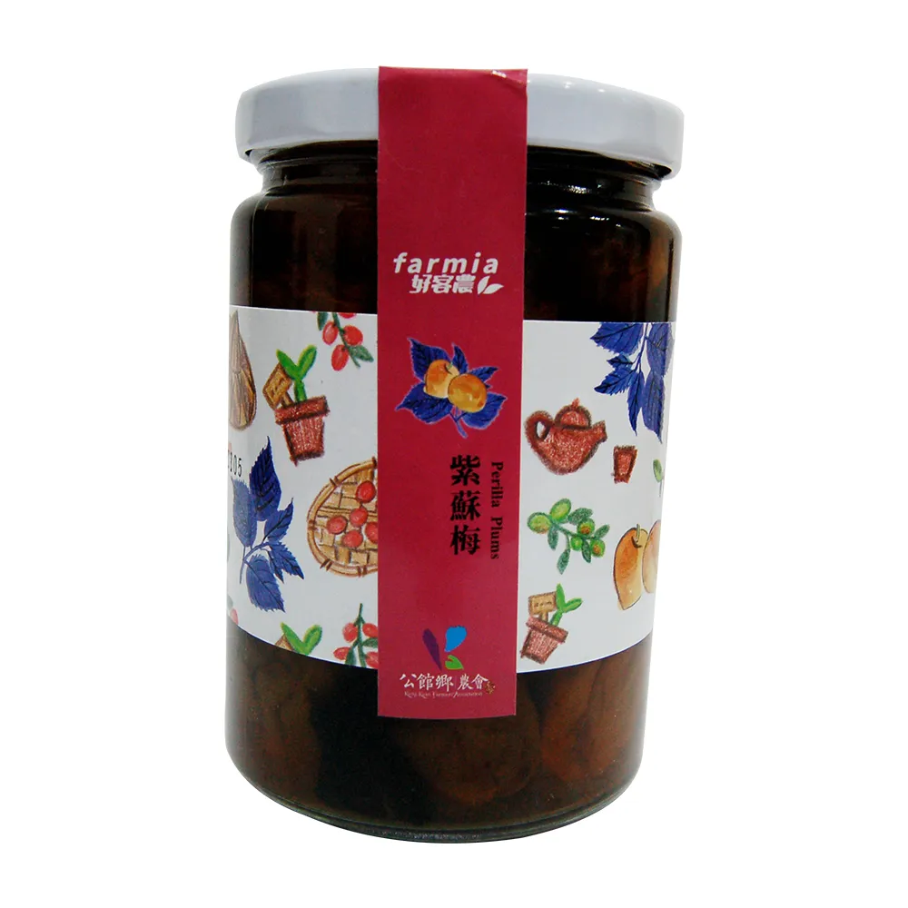 【公館農會】紫蘇梅420gX1罐