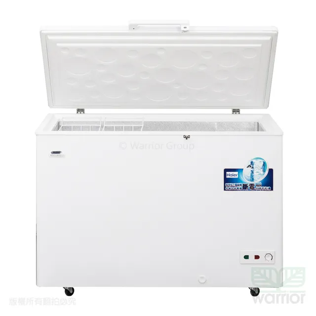 【Haier 海爾】379L 上掀密閉冷凍櫃(HCF428白色)