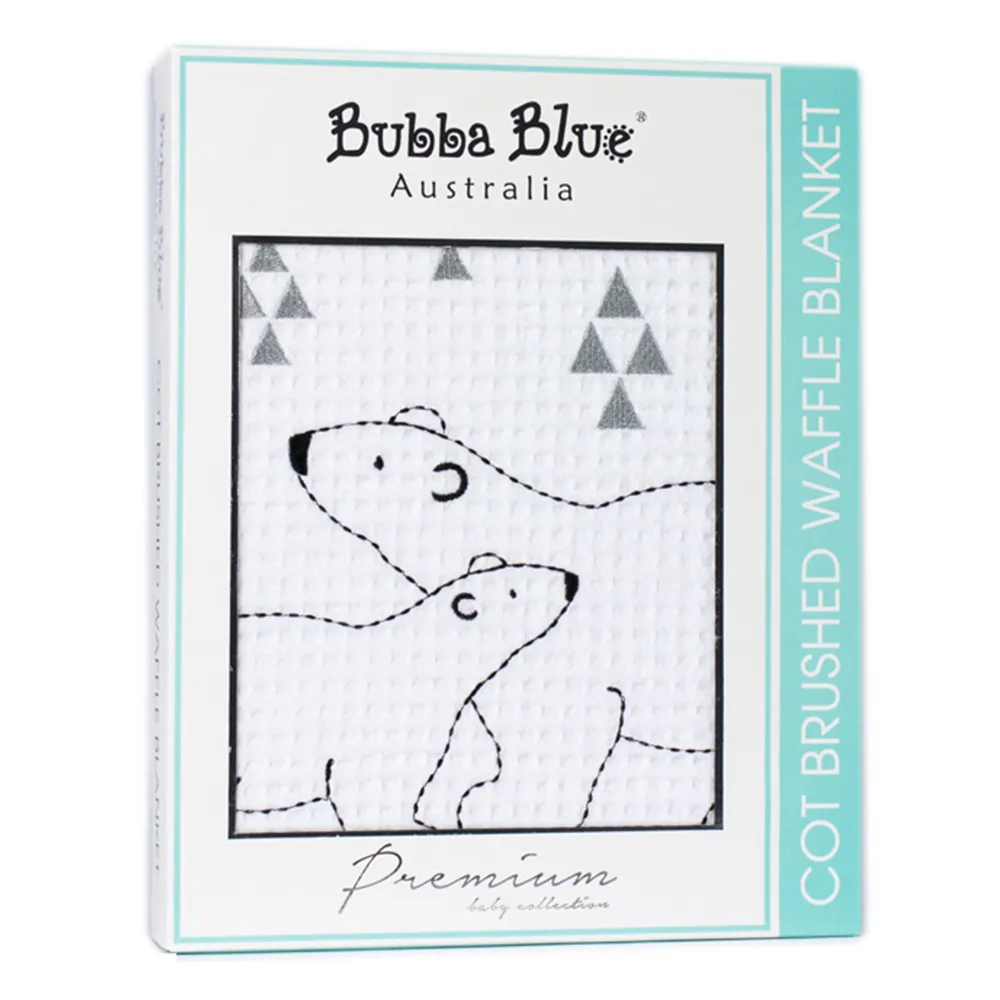 【Bubba Blue】舒眠毯(北極熊)
