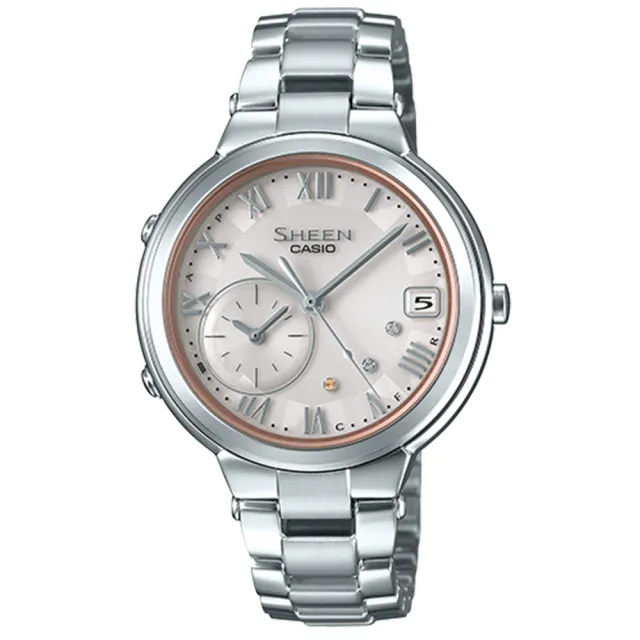 【CASIO 卡西歐】SHEEN 藍牙太陽能錶 送禮 禮物(SHB-200AD-4A)