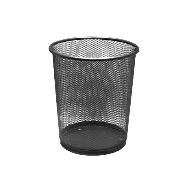 【AXIS 艾克思】簡約金屬網狀垃圾桶.收納桶9L 2入(垃圾桶/收納桶)