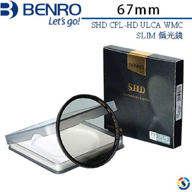 【BENRO 百諾】SHD CPL-HD ULCA WMC/SLIM 偏光鏡 67mm