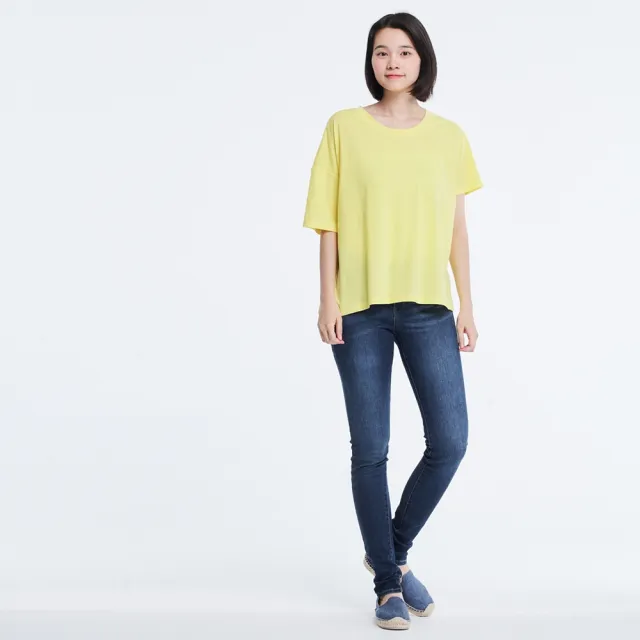 【so that’s me 好我】珠光棉不對稱TEE(蒲公英黃)