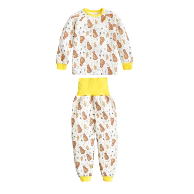 【Baby童衣】居家服 護肚套裝 印花造型保暖空氣棉 70118(共１６色)