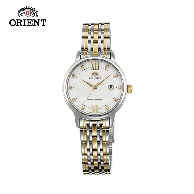 ORIENT 東方錶 ORIENT 東方錶 OLD SCHOOL系列 時尚石英腕錶 鋼帶款 SSZ45002W 白色 - 28mm(石英錶)