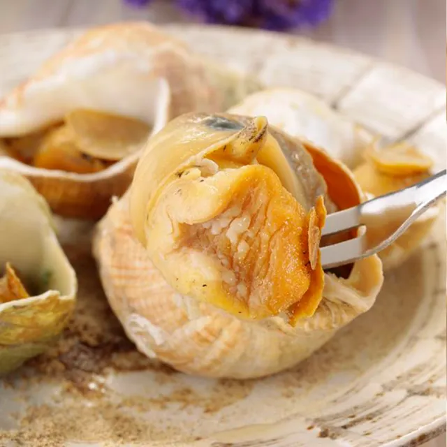 【華得水產】特大野生海鳳螺5包組(500g/包)