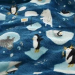 【絲薇諾】法蘭絨 動物 四件式被套床包組 海洋寶貝(雙人加大6尺)