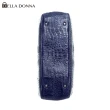 【BELLA DONNA】經典鱷魚手工訂製包-藍(限量售完不補)
