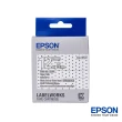 【EPSON】標籤帶 花紋系列 透明黑點底白字/12mm(LK-4LWY)