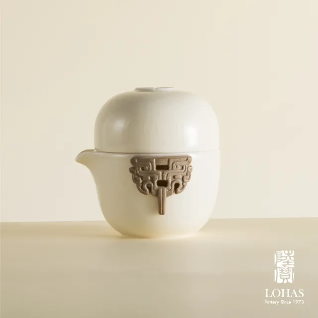 【LohasPottery 陸寶】隨喜黃玉  隨手泡(文創/茶具/禮品/禮物)