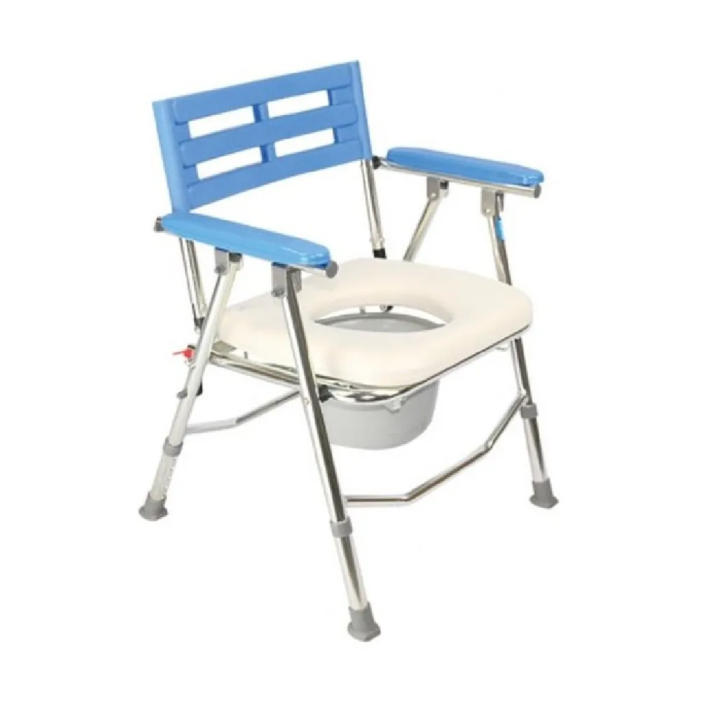 【YAHO 耀宏 海夫】YH121-1 鋁合金收合式 便器椅 便盆椅