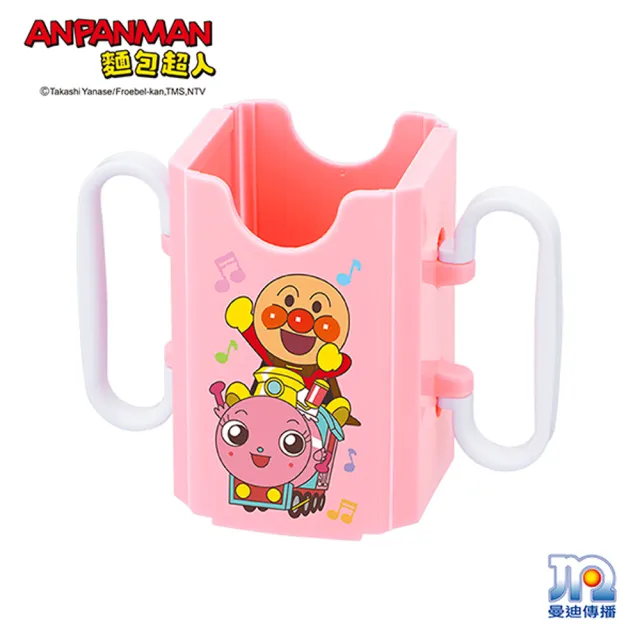 【ANPANMAN 麵包超人】AN麵包超人利樂包飲料輔助器(粉紅)