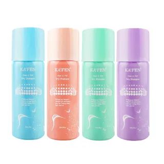 【KAFEN 卡氛】蓬鬆乾洗髮霧 60ml(3款任選 快速吸附頭髮油脂 恢復蓬鬆輕盈)