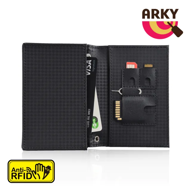 【ARKY】Card&Guard X RFID-blocking 防側錄名片夾(福利品)