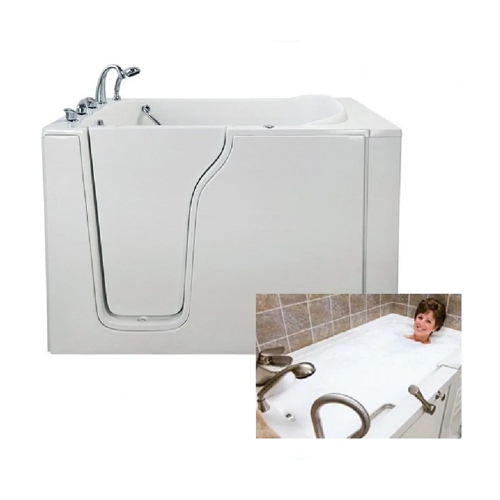 【海夫健康生活館】美國 OASIS 開門式浴缸 5129 內推門 基本款(130*75*95 cm)