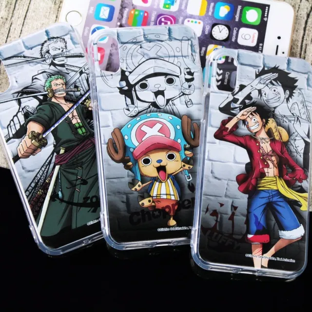 【ONE PIECE 航海王】iPhone 7 /8 Plus /5.5吋 城牆系列 彩繪保護軟套(喬巴)