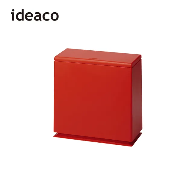 【日本ideaco】方形廚房按壓式垃圾桶-8.5L(進口 家居 收納)