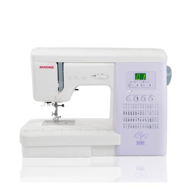 【Janome 車樂美】電腦型縫紉機6260QC