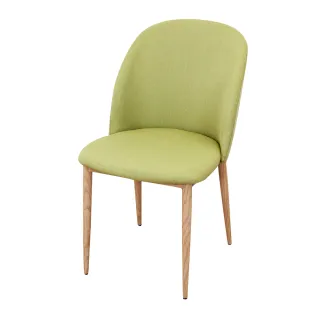 【BODEN】米凱簡約綠色布餐椅/單椅