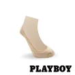 【PLAYBOY】6雙組花邊簍空隱形氣墊襪(隱形襪/女襪/襪套/氣墊襪)