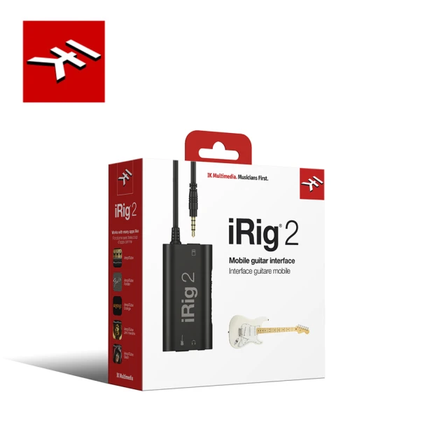 IK Multimedia iRig 2 行動錄音介面(原廠公司貨 商品保固有保障)