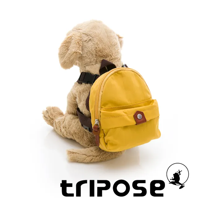 【tripose】MEMENTO系列尼龍輕量防潑水寵物背包(黃色)