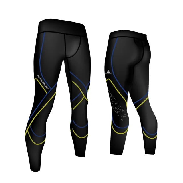 【AREXSPORT】男款萊卡經典強力包覆壓縮褲(慢跑/馬拉松/健身/登山/極限運動/台灣製壓力褲)