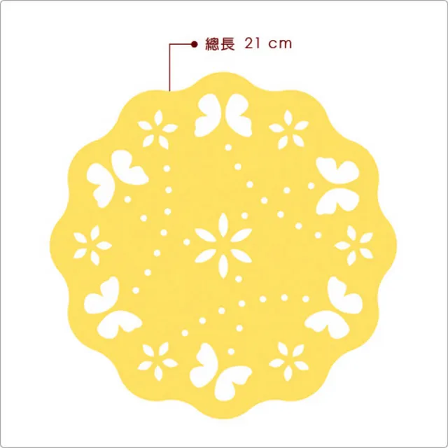 【TESCOMA】蛋糕裝飾片6入(21cm)
