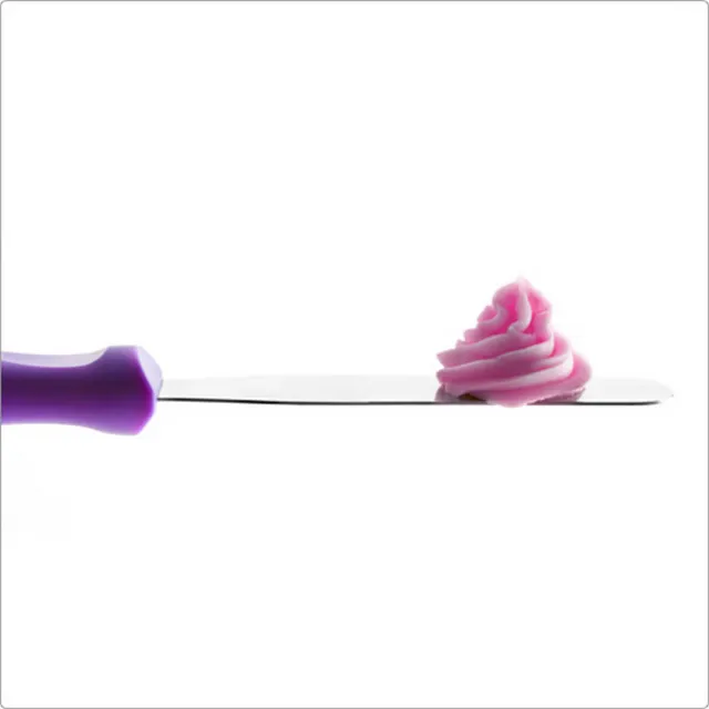 【IBILI】迷你蛋糕抹刀3件 紫(刮刀 奶油刮刀 抹刀)