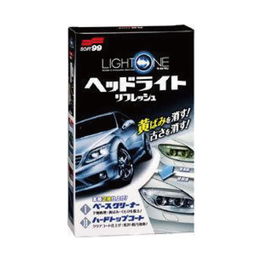 【Soft99】LIGHT ONE 車燈罩去污、保護劑(L379)