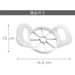 【KitchenCraft】蘋果切片器 白(去核工具 去核器)