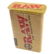 【RAW】西班牙進口Slide Top Tin-滑蓋式馬口鐵製收納盒(煙盒/捲煙紙盒/煙草盒)